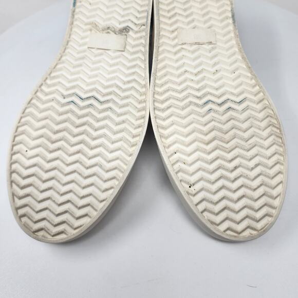 Free People Varsity Slip-on Sneaker Women EU38/US7.5 White Calf Hair Black Heel - Picture 11 of 13